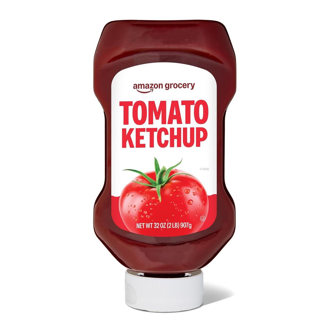 Amazon Grocery, Tomato Ketchup, 32 Oz (EXP 08/28/26)