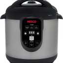 Nesco NPC-9 Smart Electric Pressure Cooker and Canner, Stainless Steel, 9.5 Qt