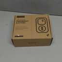 Smart Lock SMONET Bluetooth Keyless Entry Keypad Smart Deadbolt-Fingerprint Electronic Deadbolt Lock, Remote Ekeys Sharing, Easy to Install for Homes and Hotel Works with Alexa(Gateway Not Included) (Gold)