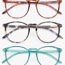 IBOANN Iconic Blue Light Glasses for Woman - Computer Glasses 99% Blue Light Blocking - Anti Eyestrain & UV Glare Protection