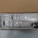 Under Desk Cable Management Tray White, Cinati Wire Organizers No Drill, Cable Tray with Clamp for Wire Management, Cord Organization Box for Office, Home - No Damage to Desk