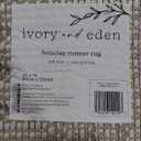 Ivory and Eden Bouclay Rug 2ft x 7ft 