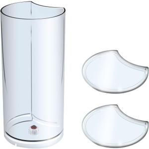 Water Tank With Lid Cover, Reservoir Replacement for XN910B XN9105 XN910C Vertuo Next Krups Coffee Machine, with Extra Lid Cover