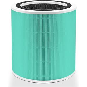 Funmit Core 400S to·Xin Absorber Replacement Filter for LEVOIT Core 400S Smart WiFi Air Purifier, 3-in-1 Replacement Filter, Part # Core 400S-RF-TX (LRF-C401-GUS), Green, 1 Pack