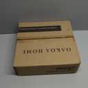 OAKOA Decorative Tray for Decor - Coffee Table Tray for Living Room - Round Tray for Home Decor - Coffee Table Decor Centerpiece - Modern Minimalist Centerpiece (Beige Resin)