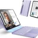 ESR for iPad Air 11 Inch Case with Keyboard M4/M3/M2 (2026/2025/2024) & Air 5th/4th Gen Shift Keyboard Case, Magnetic Detachable Keyboard, Portrait/Landscape Modes, Click-Anywhere Trackpad, Purple
