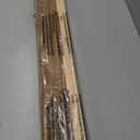 LazBlinds No Tools No Drill Cordless Bamboo Roman Shades, Light Filtering Window Treatment, Roll Up Bamboo Blinds for Window 31'' W x 64'' H, Ceylon Light Russet