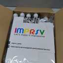 Marquee Numbers 50 Light up Numbers 4ft, Pre-Cut Foam Board Kit with Light Bulbs for 50th Anniversary Decoration 50th Birthday Decorations, Assembly Required