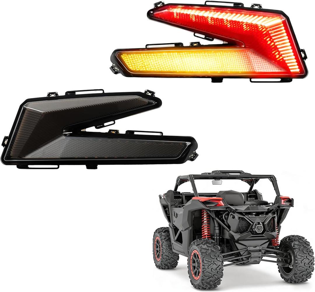 Tail Lights for Can-Am Maverick X3 XDS XRS Max Turbo R 2017-2025 Turn Signal Lights