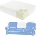 ROYALAY High Density Foam Couch Back Cushions Replacement Back Pillow Sofa Waist Cushion Stuffing Fill Supportive Back Pillow 1 Pack, Supportive Lumbar Support Pillow for Sofa, Couch-26 x19