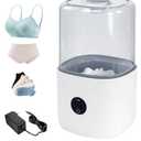 Portable Mini Washing Machine, 4L Washing Machine Cleaning for Underwear, Plug-in Compact Washer for Singles, Apartments, RV, Plug-in Compact Underwear Laundry Washer