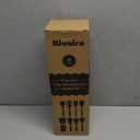 Riveira 9 Pieces Teak Wooden Spoons For Cooking  Premium & Durable Organic Teak Wooden Cooking Utensils  Non Stick Wooden Spatula For Cooking  Non Toxic Utensil Set With Holder & Spoon Rest