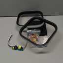 CANEOE Led Ceiling Light Fixture,4500K Modern Hallway Light fixtures Ceiling Lighting,Black Square Close to Ceiling Lights for Bathroom Bedroom Kitchen Balcony Stair Small Ceiling Lamp, Black