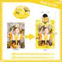 Honey Bee 1st Birthday Party Decorations, Bumble Bee 12 Monthly Milestone Photo Banner Baby First Year Down Theme Photo Table Centerpiece for Baby Bee Day First Theme Party