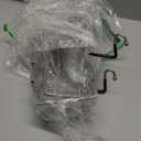 HapiRm Shower Caddy over Door- Hanging Shower Organizer with 14 Hooks and Soap Holder, Rustproof & Waterproof Stainless Steel Bathroom Shelf - Brushed Nickel (2-tier)