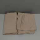 FRYE Cotton Linen Blend Beige Cotton 2-Piece King Pillowcases, Solid, 60% Cotton/40% Linen, for Men and Women, Oeko-TEX Certified Confidence