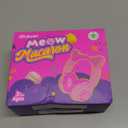 iClever Cat Ear Kids Bluetooth Headphones, LED Lights Up, 74/85dBA Safe Volume Limited, 50H Playtime,Bluetooth 5.2, USB C, Kids Headphones Wireless for Travel iPad Tablet, Meow Macaron Pink