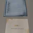 ZIMASILK 100% Pure Mulberry Silk Pillowcase for Hair and Skin Health,Soft and Smooth,Both Sides Premium Grade 6A Silk,600 Thread Count,with Hidden Zipper,1pc (Queen 20''x30'',Dusty Blue)