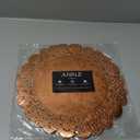Juvale Round Lace Paper Doilies, 12 Inch Rose Gold Placemats for Desserts, Cakes, Pastries, Table Decorations, Pack of 100