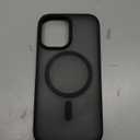 TORRAS Magnetic Shockproof for iPhone 17 case with Camera Control, [12FT Military Grade Drop Protection][Fit for MagSafe], Slim Translucent Anti-Fingerprint & Soft Touch Case for iPhone 17, Black