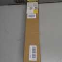 UNISHADES no Drill Cordless Roman Shades for Windows, 28" W 64" H - 100% Blackout - Linen - Mist White