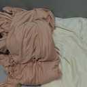 Ivory Arch Backdrop Cover 3 Set-8FT, 7.2FT, 6.6FT, Spandex Fitted Wedding Arch Stand Covers for Baby Shower Birthday Party Bridal Shower Wedding Photo Balloon Arch Stand Background Decorations