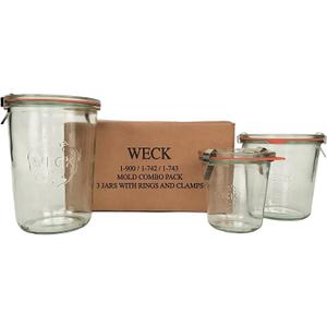 WECK Mold Jar Combo Pack (Standard)