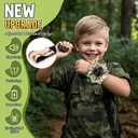 Walkie Talkies for Kids 2 Packs, Kids Toys for Boys Girls Aged 3 to 8 Years Old for Outdoor Adventure, Camping, Halloween, Birthday (White)