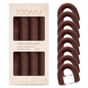 Heatless Curls, Heatless Curls Overnight Hair Care Set - Jumbo Velvet Hair Curlers to Sleep In, Soft Heatless Curling Rods for All Hair Types