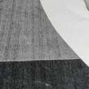 Snapjet 8x10 Black and Gold Geometric Modern Area Rug for Living Room Bedroom Abstract Large Rug Machine Washable Non-Slip Carpet for Dining Room Office