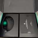 Nulea M501 Wireless Trackball Mouse, Rechargeable Ergonomic, Easy Thumb Control, Precise & Smooth Tracking, 3 Device Connection (Bluetooth or USB Receiver), Compatible for PC, Laptop, Mac, Windows.