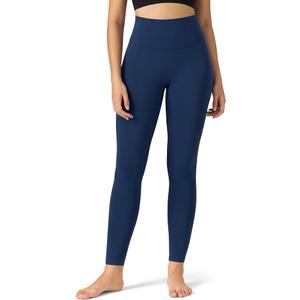 Colorfulkoala Dreamlux No Front Seam Leggings for Women 25"/28" Inseam, Seamless High Waisted Buttery Soft Yoga Pants M