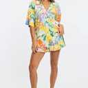 Ekouaer Womens Silk Pajama Sets Button Up Satin Pjs Short Sleeve 2 Piece Pj Sets Cute Lounge Sets with Chest Pocket L