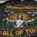 Disappointments All of You Jesus Christmas Ugly Sweater Sweatshirt L
