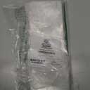 4" X 12" Open-End Flat Poly Bags (100 Count) - 2 Mil Clear Small Plastic Bags for Packaging, Shipping, Storage - No Adhesive Strip - Spartan Industrial