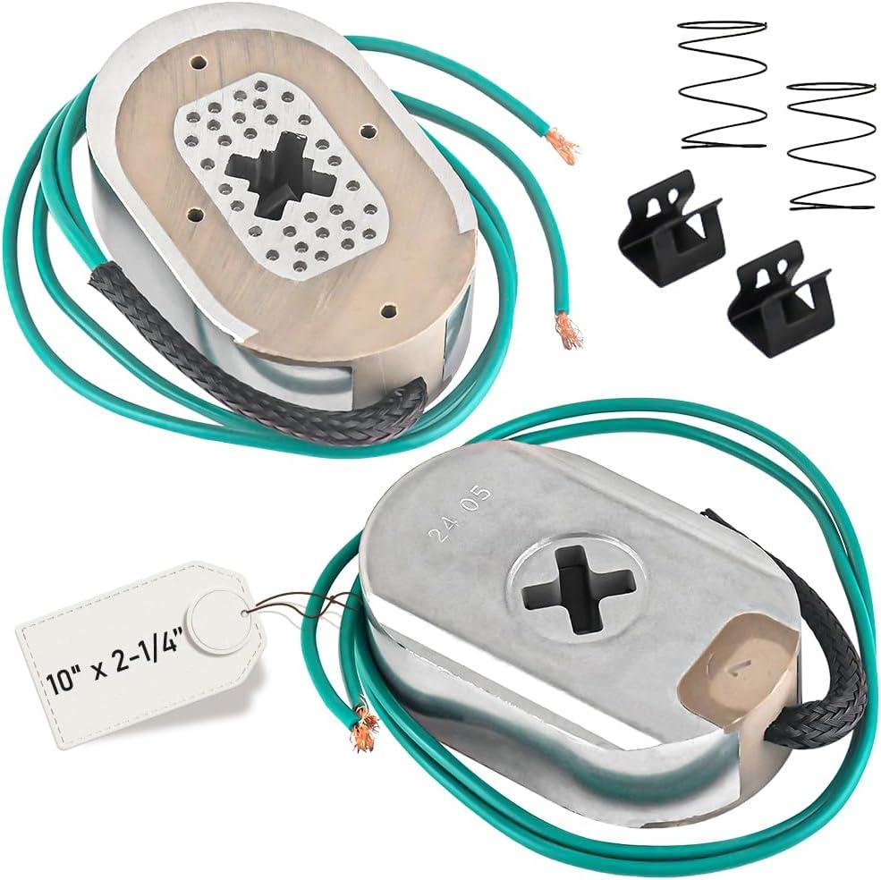 Electric Trailer Brake Magnet Kit for 10" x2-1/4 Electric Trailer Brake Assembly Fits 3500 lbs 10" Electric Brakes Assembly with Retainer Clips and Coil Springs