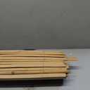 Landgarden Natural Bamboo Slat Screening, Eco-Friendly Privacy Slat Fence, Bamboo Screen Panel Roll for Balcony or as Wind and Sight Protection