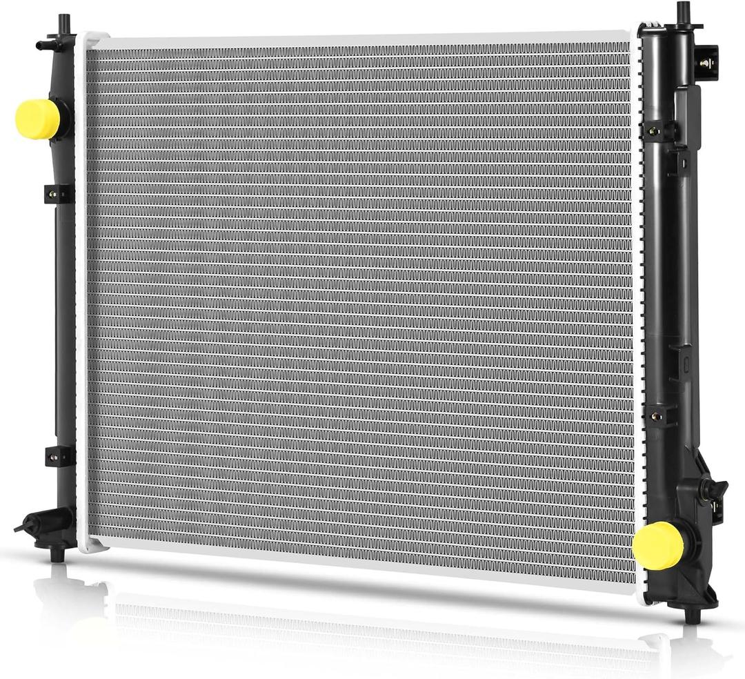 Radiator Fits for 2016 2017 2018 2019 2020 2021 Honda Civic 2.0L AT Models, Aluminum Core, Efficient Cooling, No-Leak, Radiator Cap Not Included