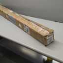 MyGift 4ft Tall Rustic Burnt Natural Wood Wall Leaning Blanket Ladder Shelf with 5 Rungs, Decorative Living Room Throw and Quilt Holder, Farmhouse Bedroom Decor