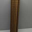 UNISHADES Cordless Bamboo Roman Shades for Windows, Blinds Size (27.5" W ×64" H) Colour (Highfield Teak)