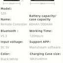 3-in-1 Wireless Mobile Selfie Cell Phone Remote Ring, Video Scroll, Shutter and Holder, with Charging Compartment, 10 Metre Remote Control, Compatible with iPhone, iPad, Android (White)