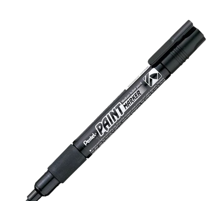 Pentel Paint Marker, BL Bullet 3 mm, Black, Permanent