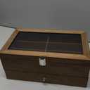 Wooden Sunglasses Organizer Box, Eyewear Display Eyeglass Case, Glasses Storage Box Sunglass Holder Gifts