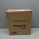 CUYOCA Storage Ottoman Bench Foldable Seat Footrest Shoe Bench End of Bed Storage with Flipping Lid, 75L Storage Space, 30 inches Linen Fabric Pink, OT026PK