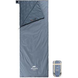 Naturehike Lightweight Compact Sleeping Bag, 59℉/32℉ Envelope Ultralight Backpacking Sleeping Bag Portable, Waterproof with Compression Sack for Cold&Warm, Camping, Traveling, Hiking, XL