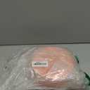 SUT 60PCS Orange Plates - Heavy Duty Orange Plastic Plates Disposable for Party - Include 30PCS 10inchDinner Platos and 30PCS 7inch Dessert Plates