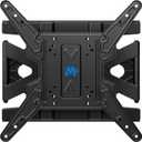 Mounting Dream Ultra Slim Full Motion TV Wall Mount, Low Profile Articulating TV Mount for 26 to 75 Inch TVs - Smooth Extension, Swivel, Tilt, Fits 16" Studs, Max VESA 400x400mm, Holds 88lbs