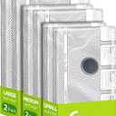 VACKFO 6 Pack vacuum storage bags (no pump)