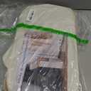 efluky Slim Laundry Basket with Lid, Narrow Laundry Hamper with Removable Bag, Skinny Dirty Clothes Basket with Bamboo Handles for Bathroom, Bedroom & Laundry Room, 75L Beige