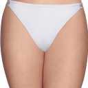 Vanity Fair Women's Illumination String Bikini Panties, Silky Stretch & Satin Trim (5)
